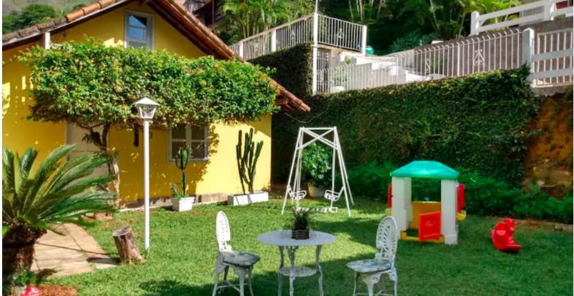 Casa Em Itaipava Piscina Lareira E Pet Friendly Villa เปโตรโปลิส ภายนอก รูปภาพ